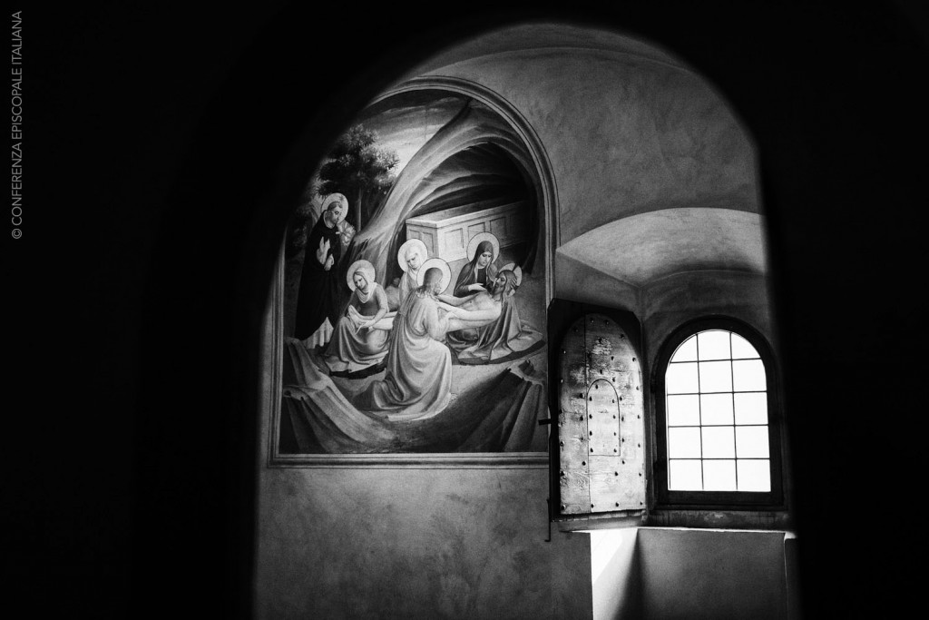Compianto sul Cristo deposto (Beato Angelico, 1436), Museo nazionale di San Marco