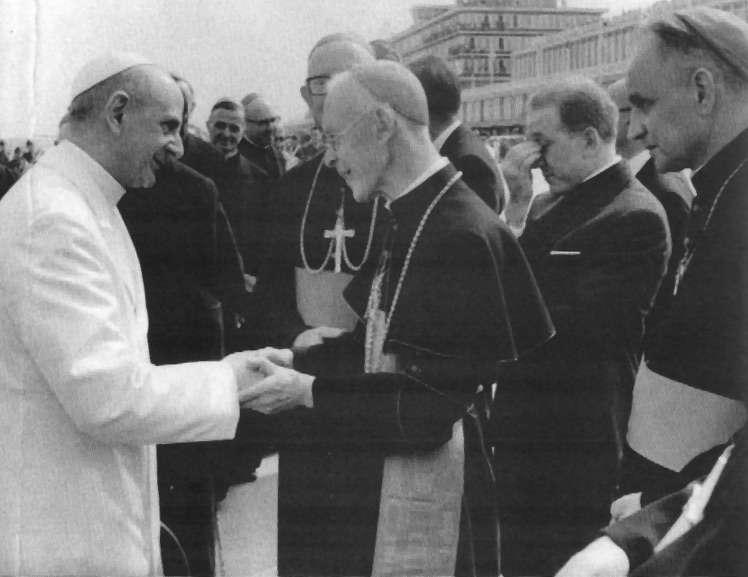 Copia di Paolo VI e Journet a Ginevra